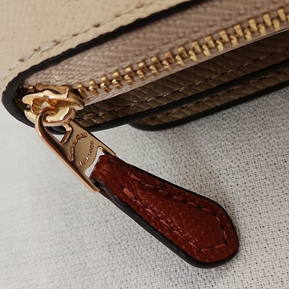 NWT Coach Colorblock Small Tri-Fold Wallet - Picture 5 of 16